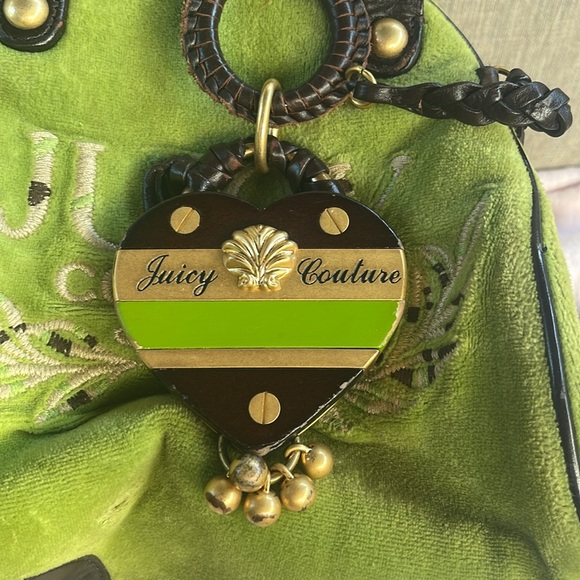 Juicy Couture Green Bowler bag, wallet and dust cover - Picture 10 of 16